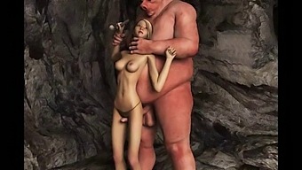 Monster Cocks Ejaculate On Bizarre 3d Models
