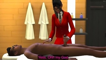 La Visita Inaugural De Un Joven A Un Salón De Masajes Indio Después Del Trabajo - Sexo Amateur Y Ébano
