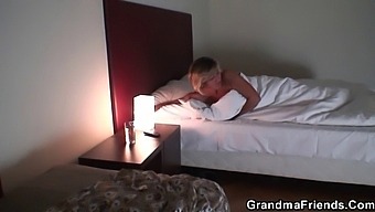 Three Older Ladies Share Two Young Men In A Wild Threesome