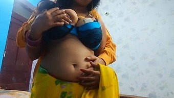 Indian Maid With Large Breasts Gets Intimate With Customer In His Home