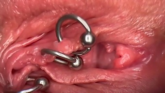 Witness My Wet And Wild Pierced Pussy Up Close And Personally