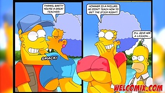 Discover The Finest Cartoon Breasts And Derrieres In Simpson Pornography!