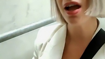 A Mature Woman Seeks Pleasure In A Shopping Mall And Receives Anal Penetration From A Young Man