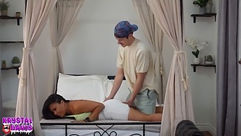 Stepson Assists In My Seduction And Massage Session